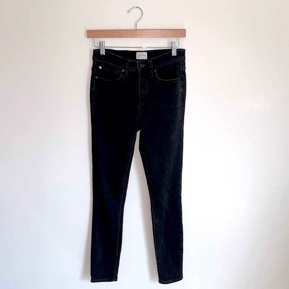 J. Crew 9” Rise Skinny Jeans